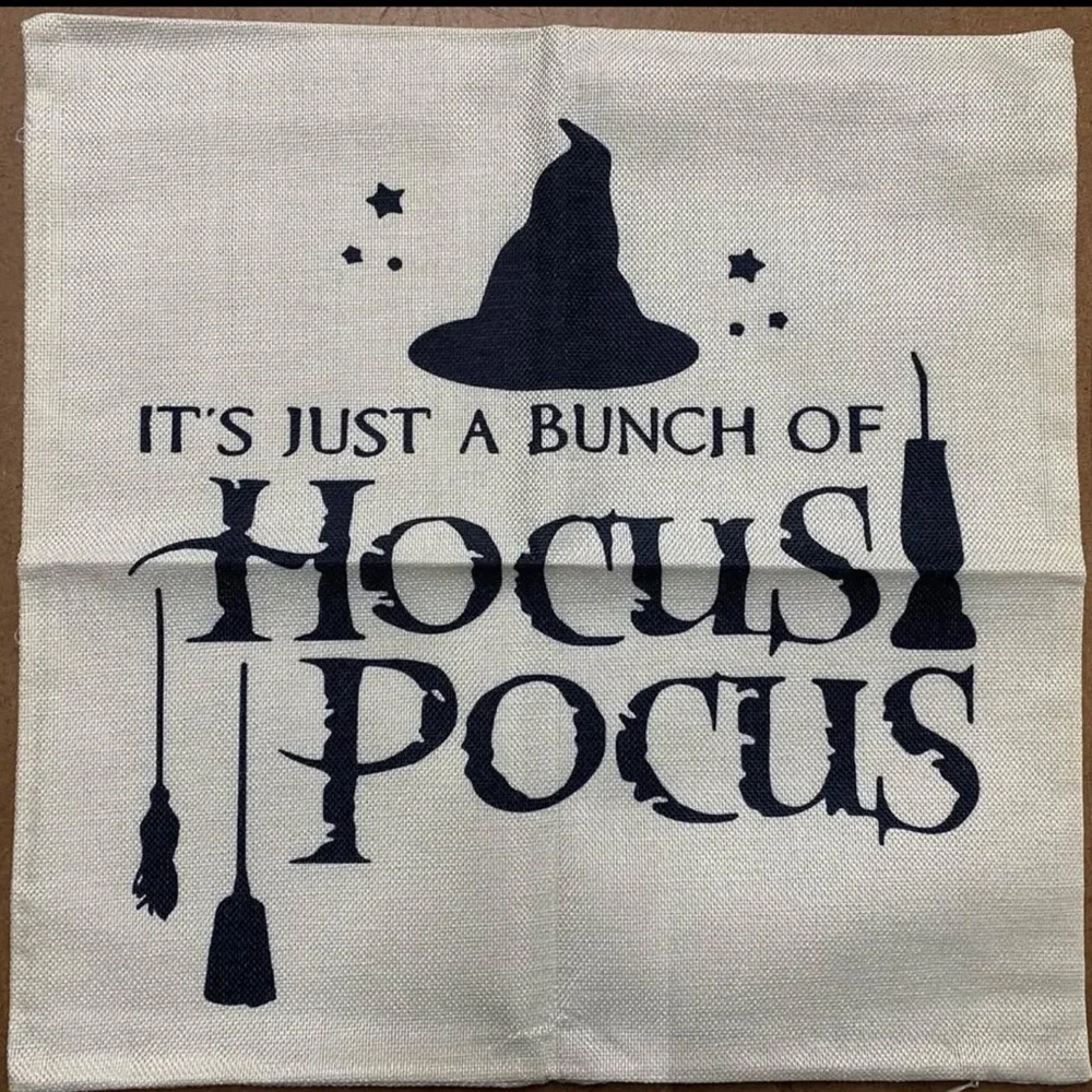 Witch Museum Pillow Covers 18” x 18” - Black and White